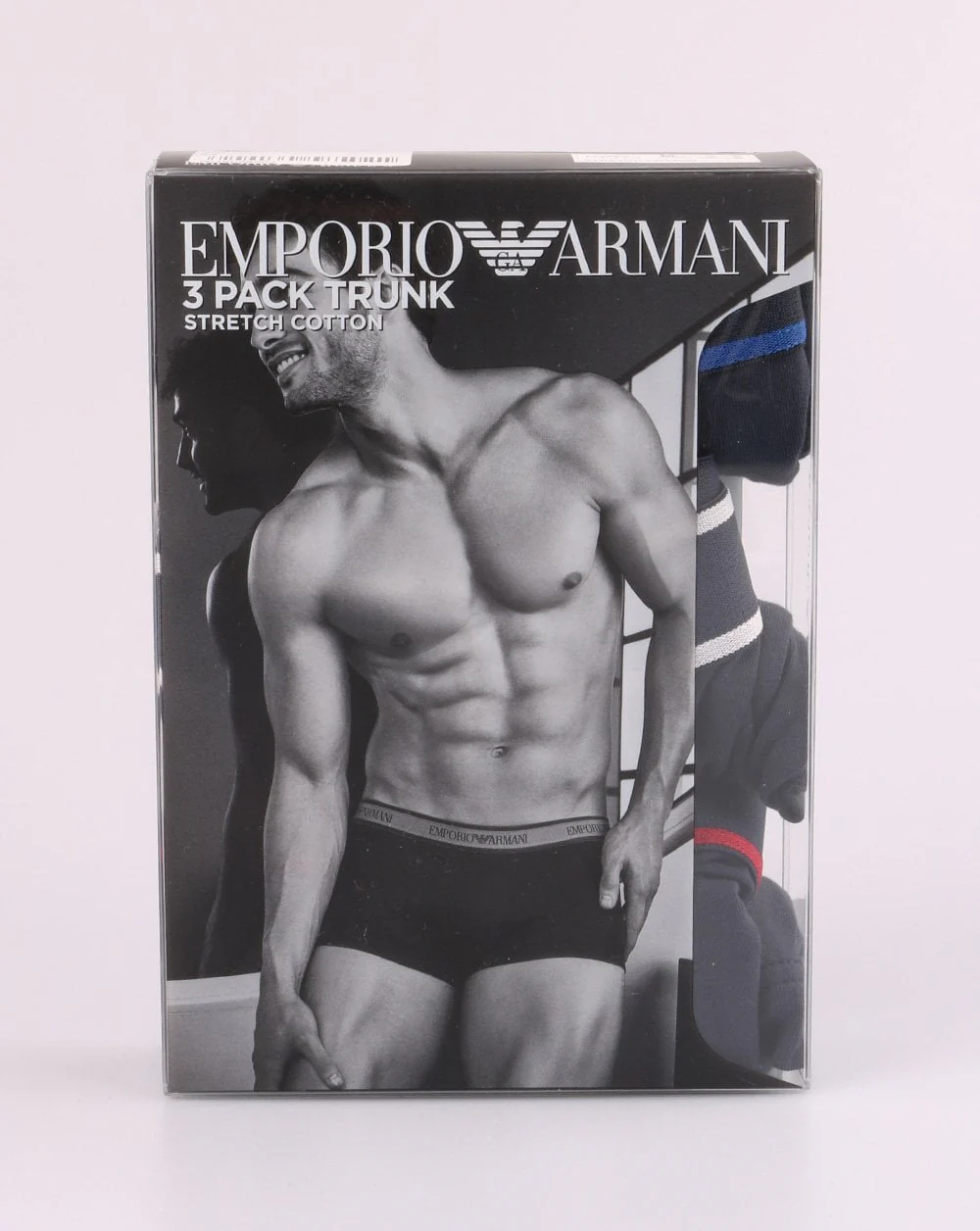 Emporio Armani EA7 3 Pack Boxer Shorts Marine - Image 2