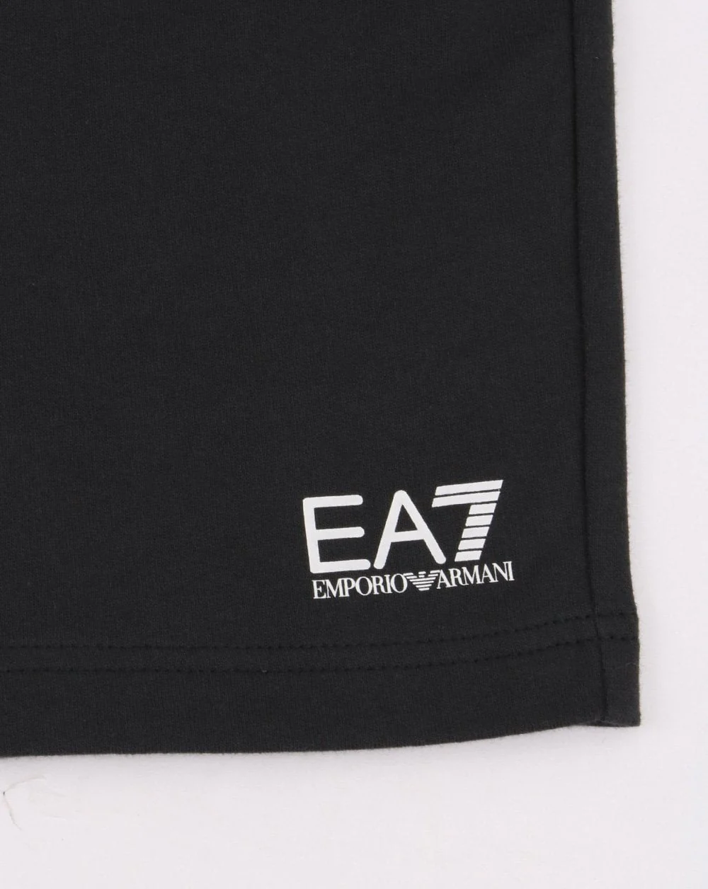 Emporio Armani EA7 Core Logo Fleece Shorts Navy - Image 2