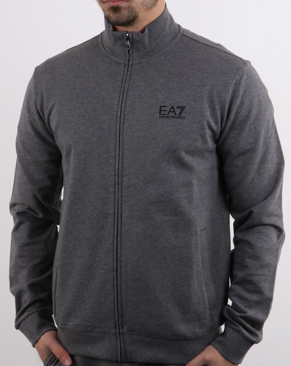 Emporio Armani EA7 core Track Top Dark Grey