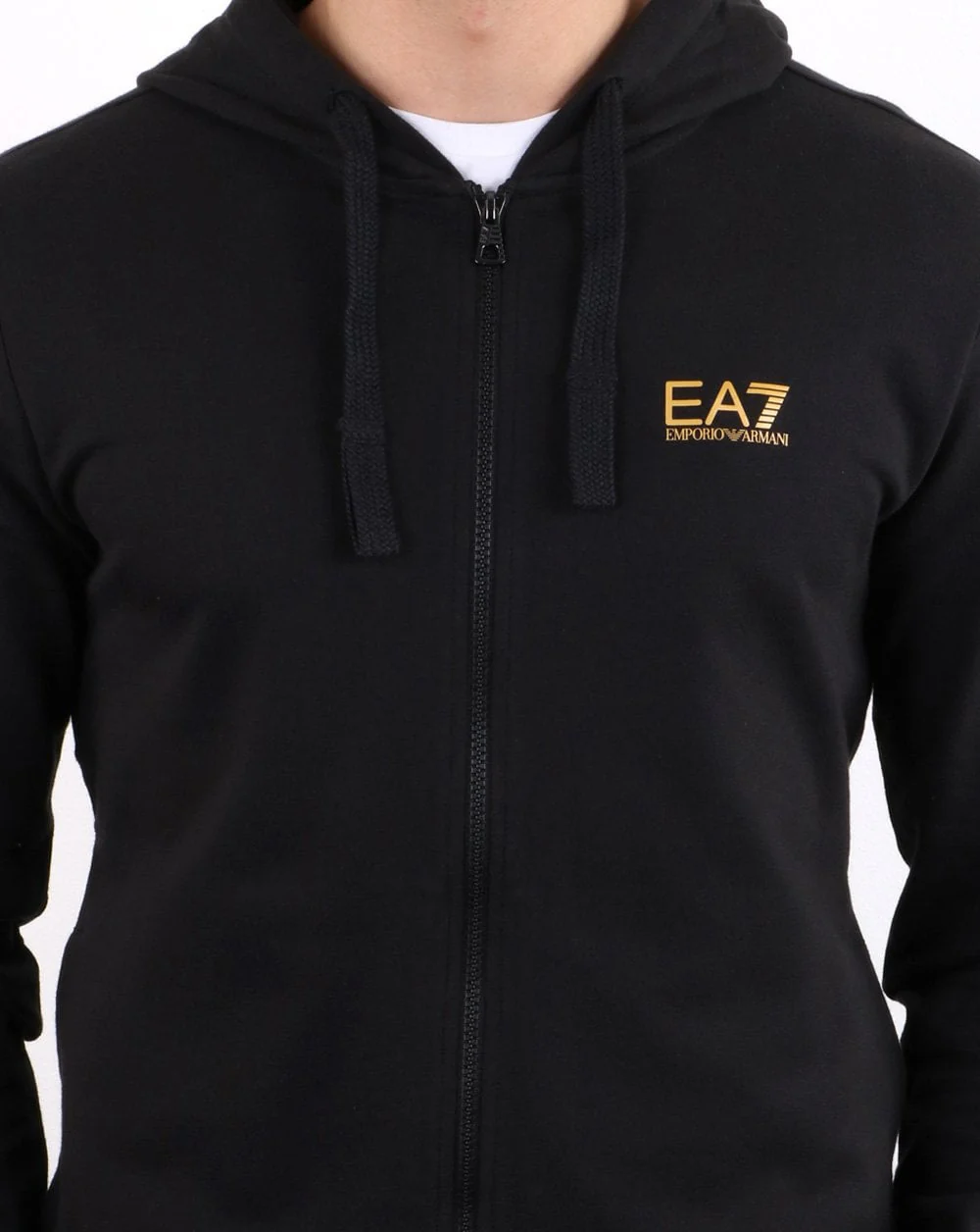 Emporio Armani EA7 Hoodie Black - Image 4