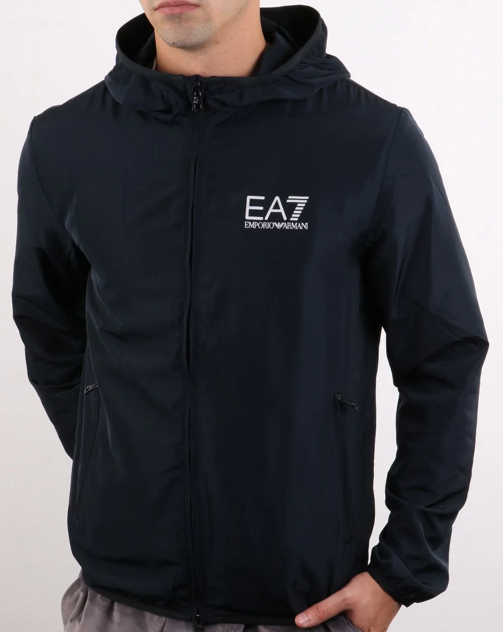 Emporio Armani EA7 Jacket Dark Navy - Image 3