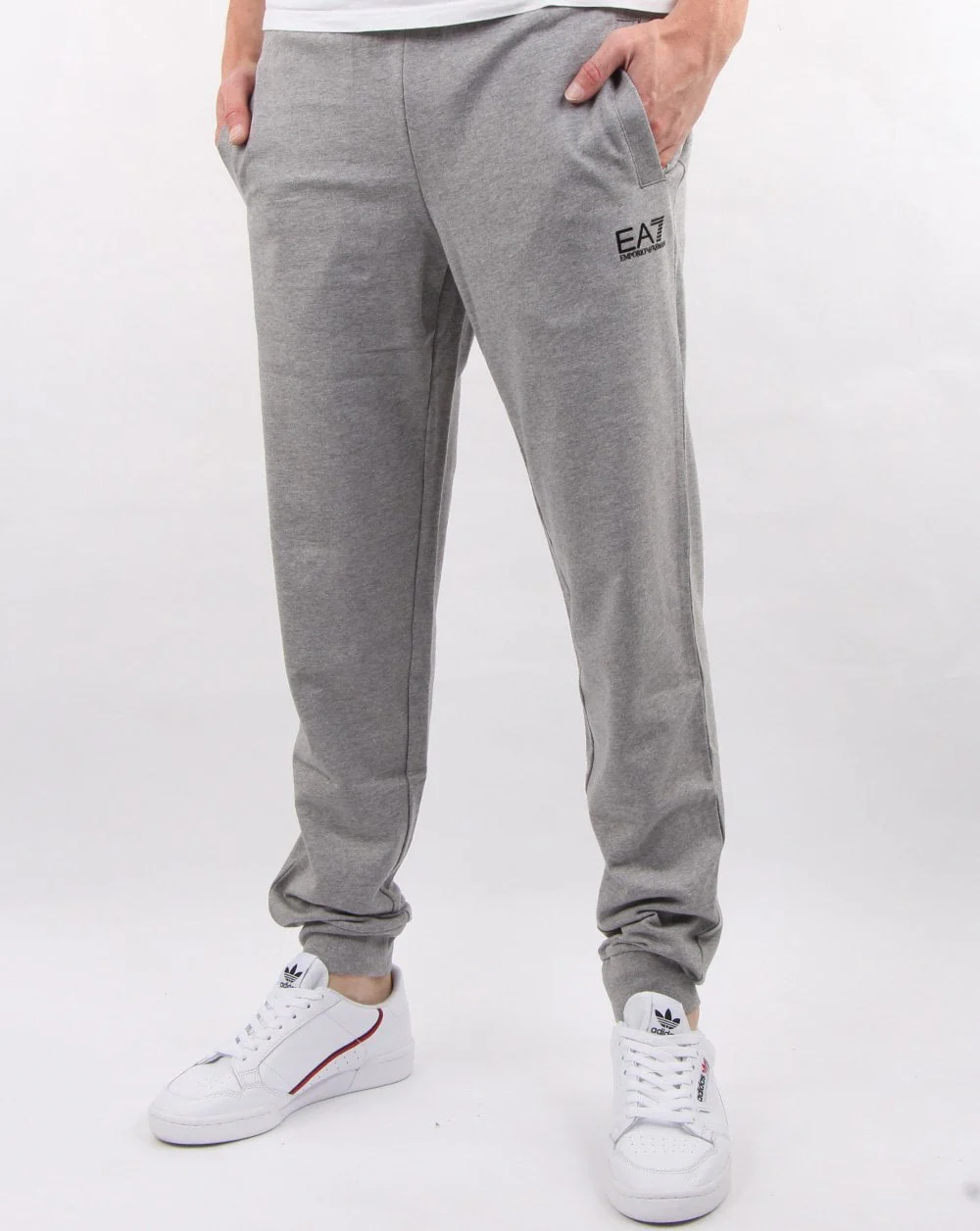 Emporio Armani EA7 Track Pants Medium Grey Melange