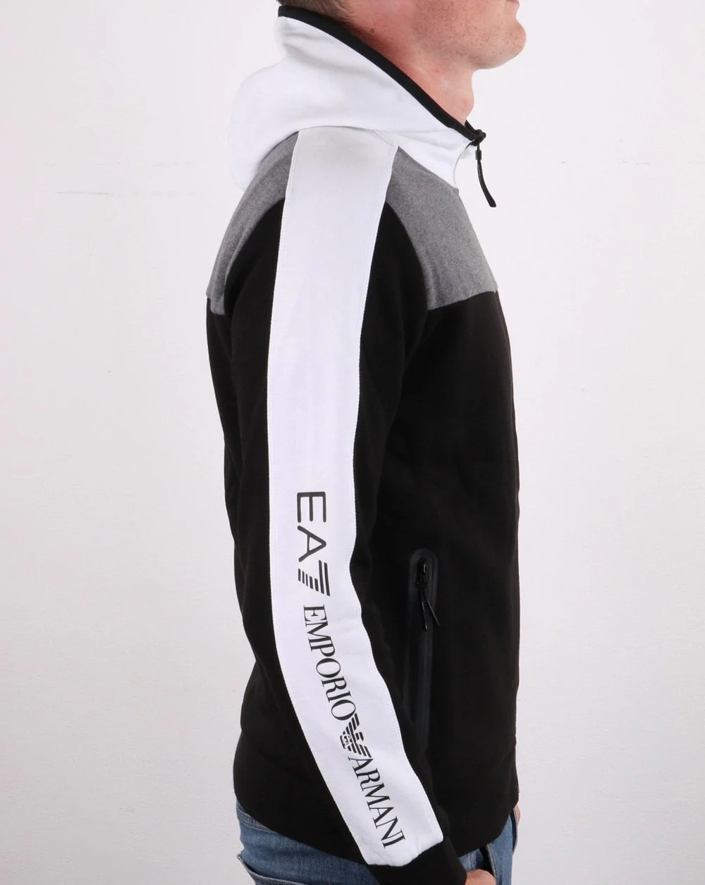 Emporio Armani EA7 Track Suit Black - Image 4