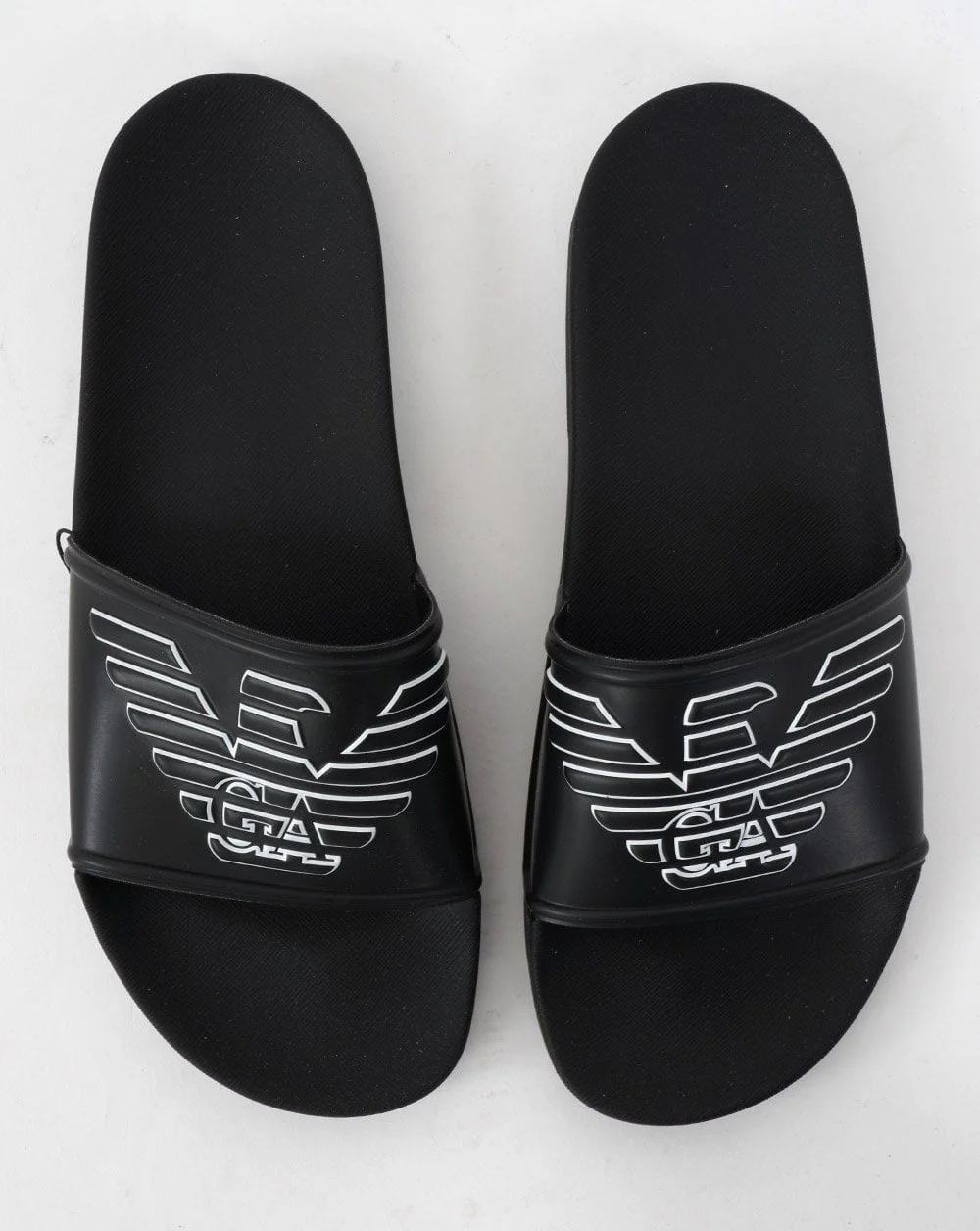 Emporio Armani Sliders Black