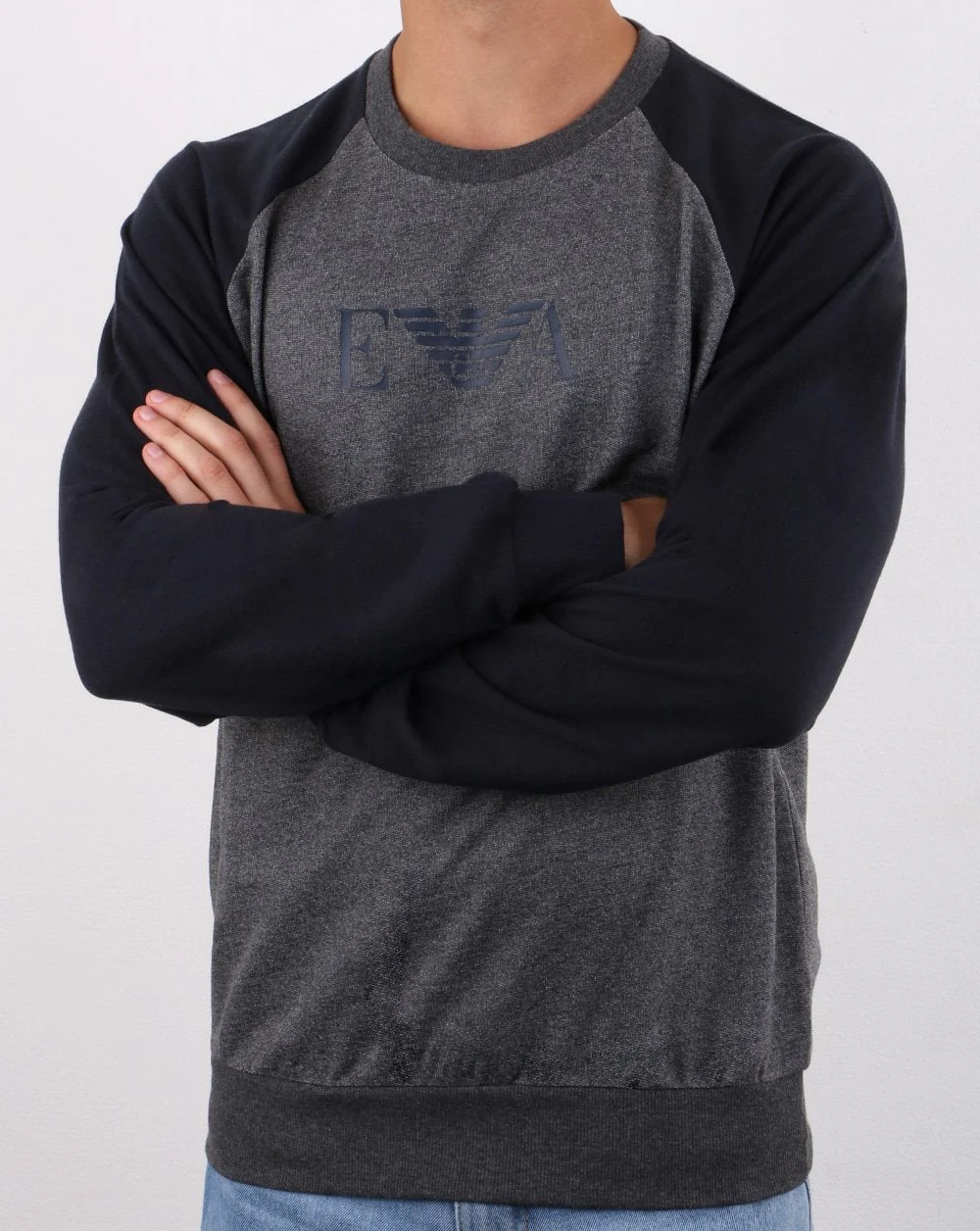 Emporio Armani Sweatshirt Dark Grey - Image 3