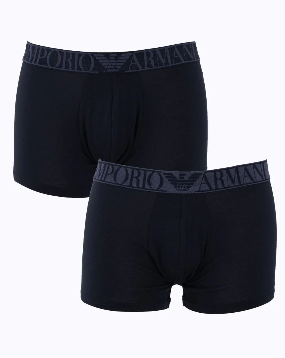 Emporio Armani Twin Pack Boxers Marine