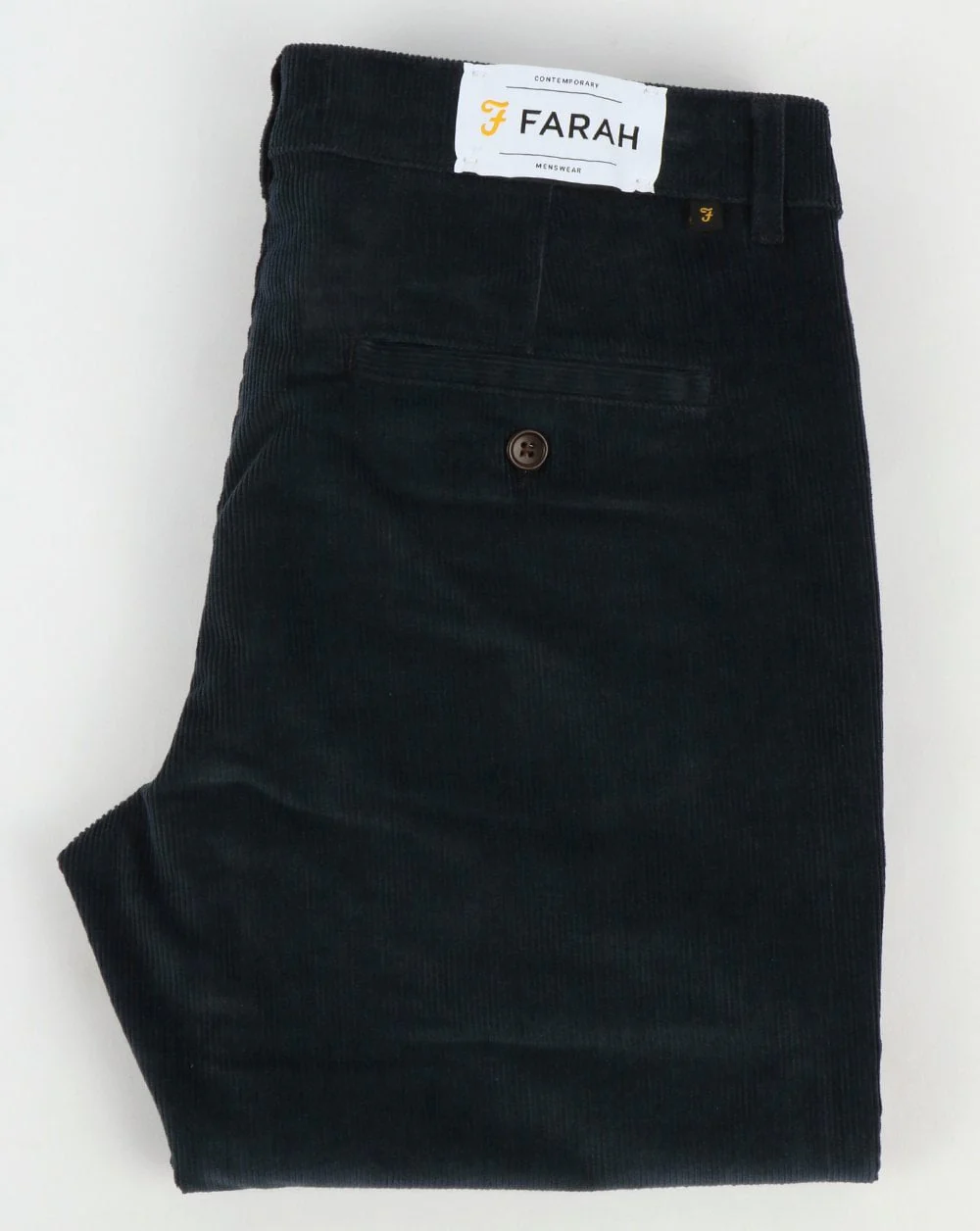 Farah Elm Stretch Cord True Navy - Image 3