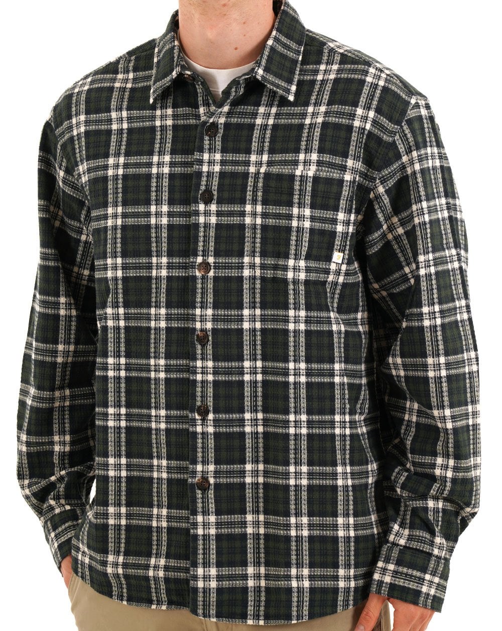 Farah Hardaker Check Shirt Rosemary - Image 3