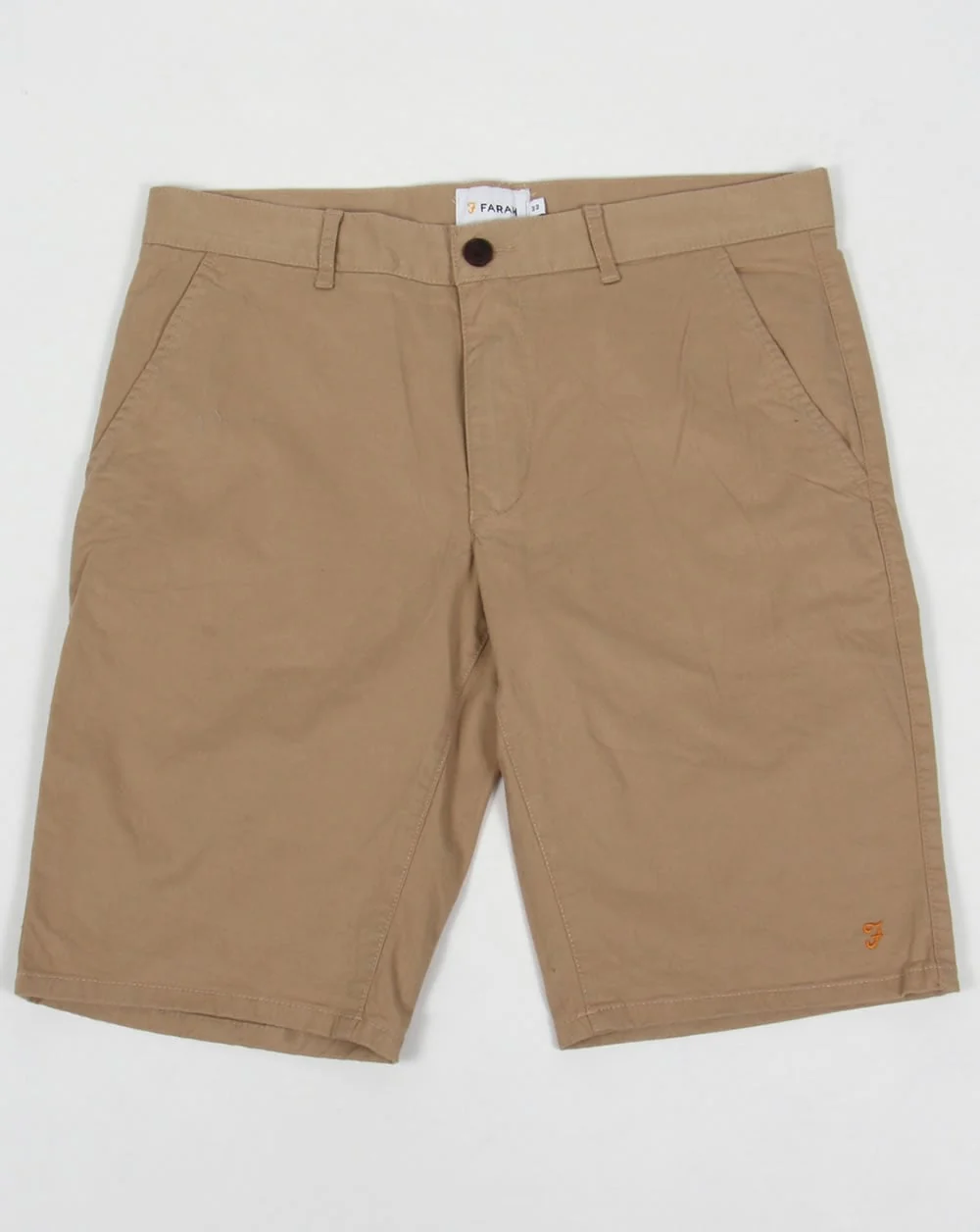 Farah Hawking Chino Shorts Light Sand