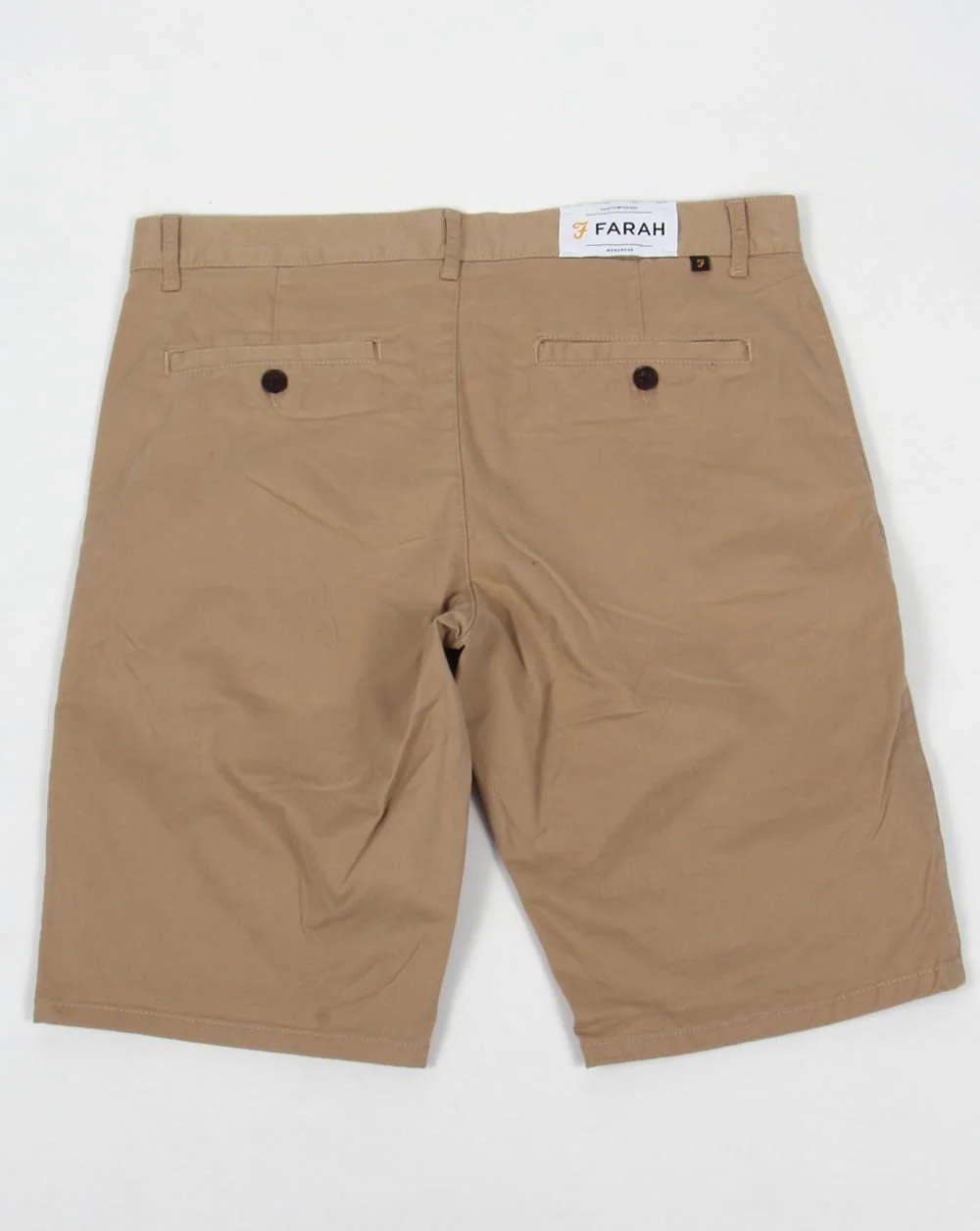 Farah Hawking Chino Shorts Light Sand - Image 3