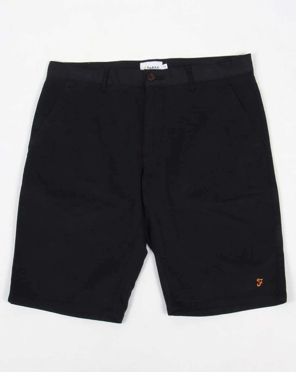 Farah Hawking Chino Shorts Navy