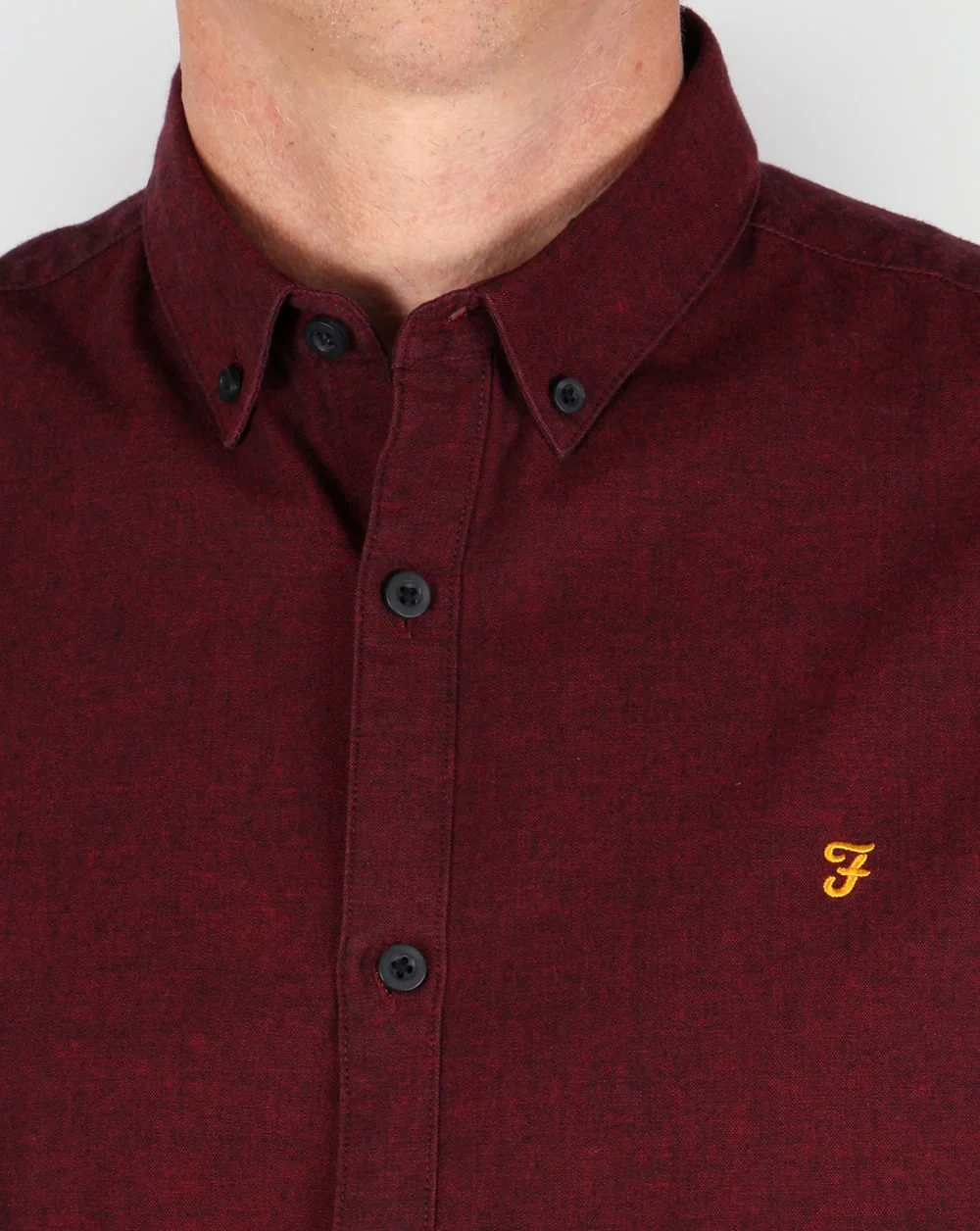 Farah Steen Shirt Currant - Image 2