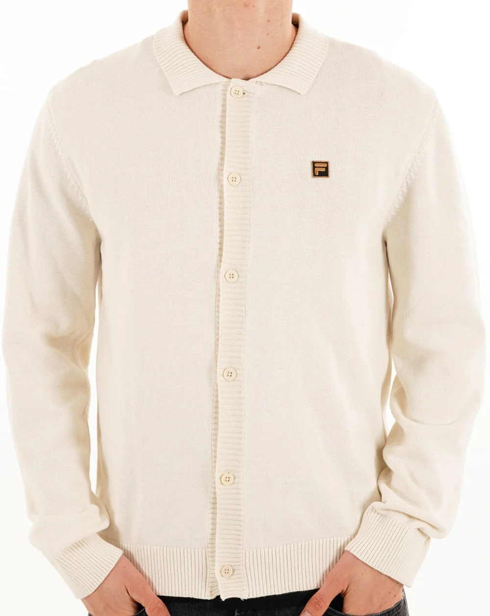Fila Gold Knitted Cardigan Gardenia - Image 2