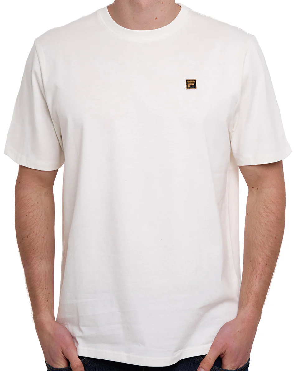 Fila Gold Yaxley T Shirt Off White