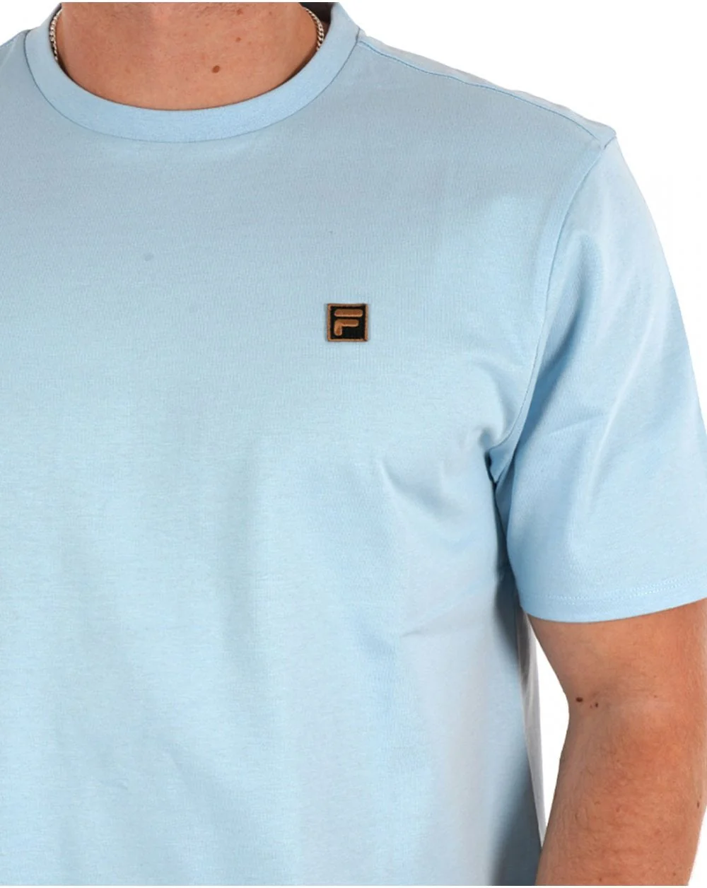 Fila Gold Yaxley T Shirt Sky Blue - Image 2