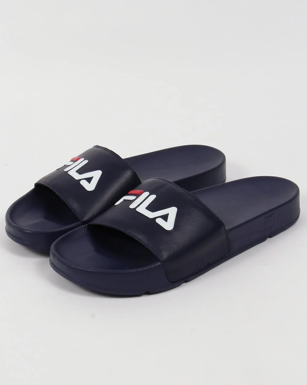 Fila Heritage Drifter Pool Sliders Navy