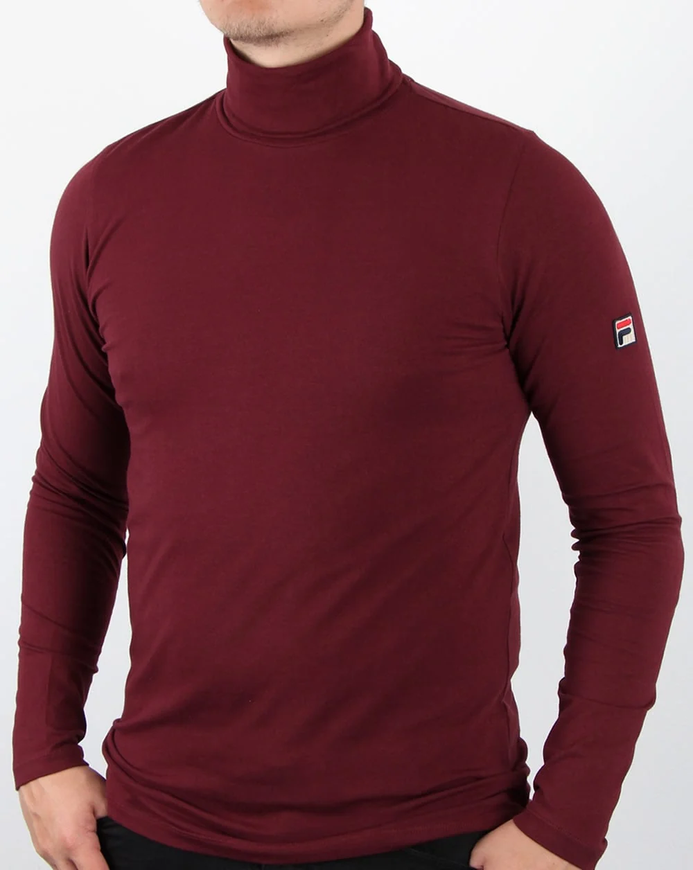 Fila Vintage 20th Roll Neck Rum Raisin - Image 2