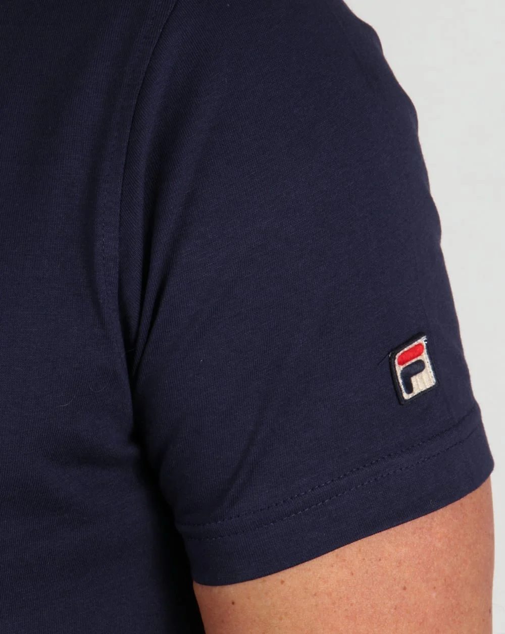 Fila Vintage Adored Terrinda T-shirt Navy - Image 3