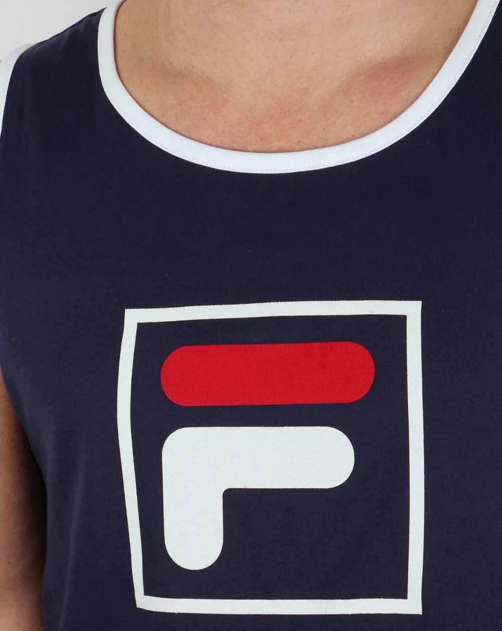 Fila Vintage Aldo Vest Navy - Image 2