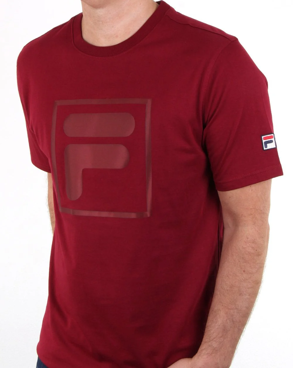 Fila Vintage Alexis F Box T Shirt Red - Image 3