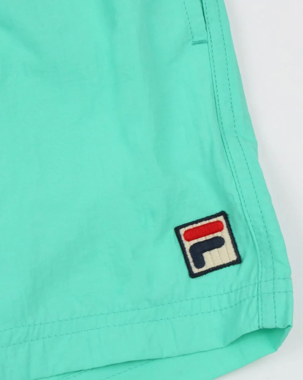 Fila Vintage Artoni Swim Shorts Aqua Blue - Image 3
