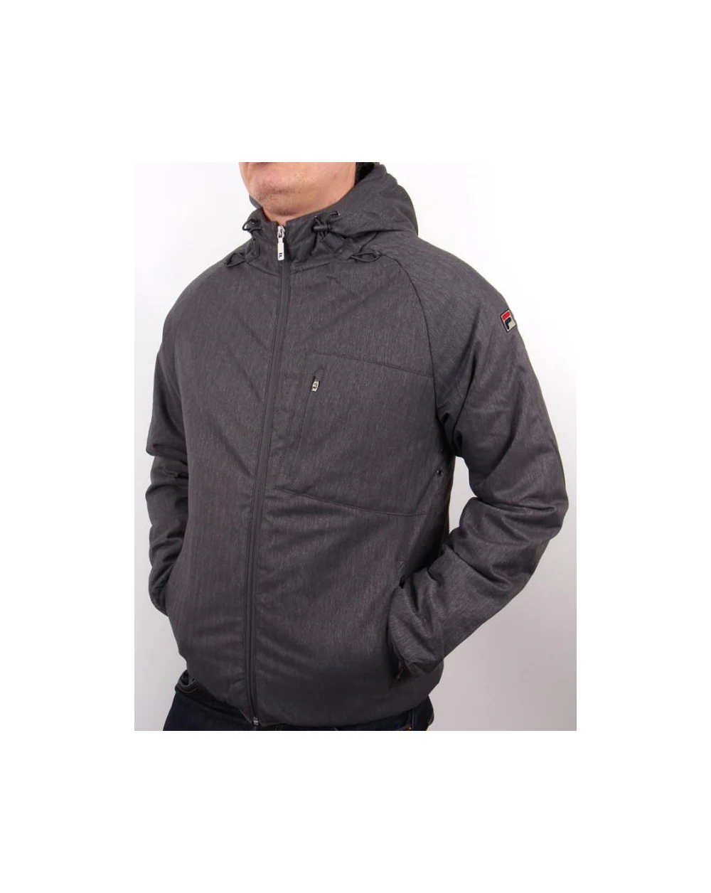 Fila Vintage Buffon Padded Jacket Grey