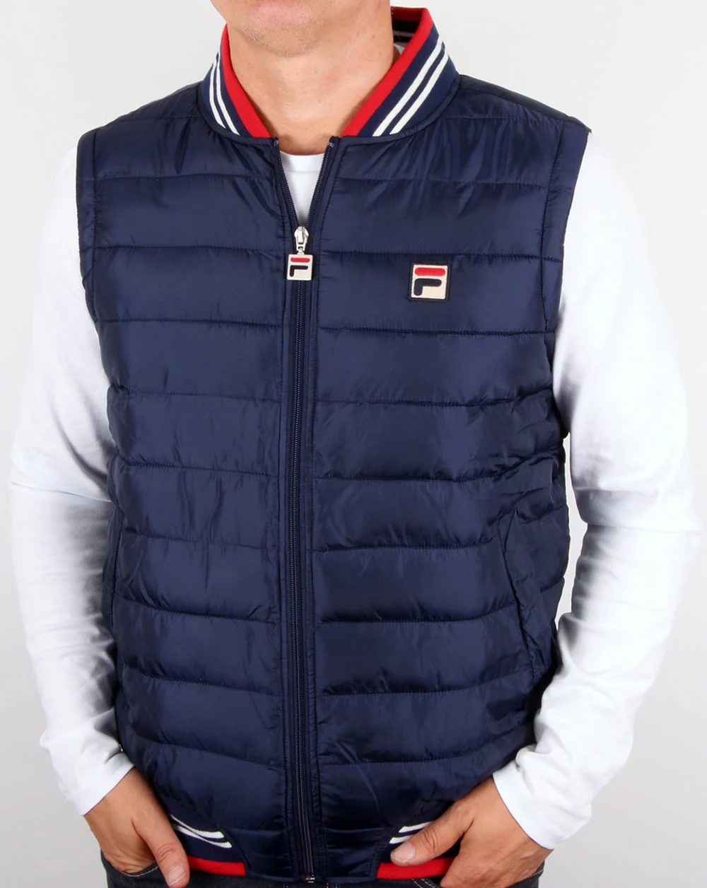 Fila Vintage Canapine Gilet Navy