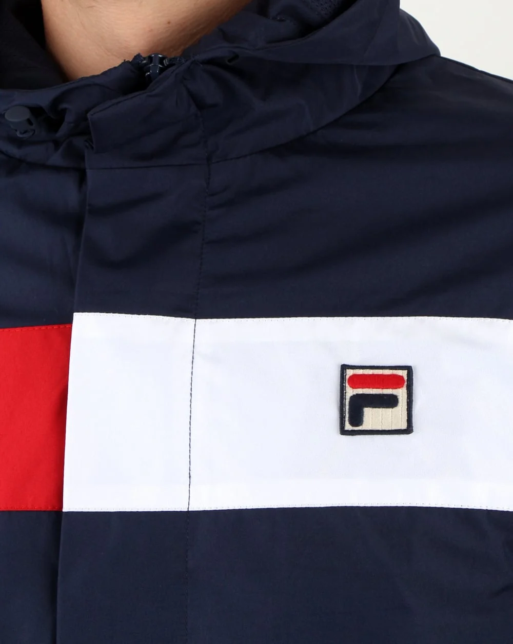 Fila Vintage Cardova Jacket Navy - Image 2