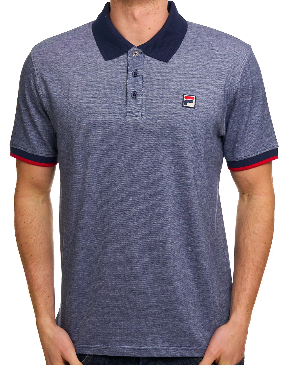 Fila Vintage Dennis Polo Navy - Image 2