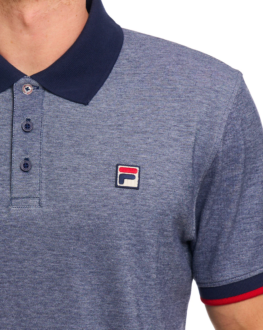 Fila Vintage Dennis Polo Navy - Image 3