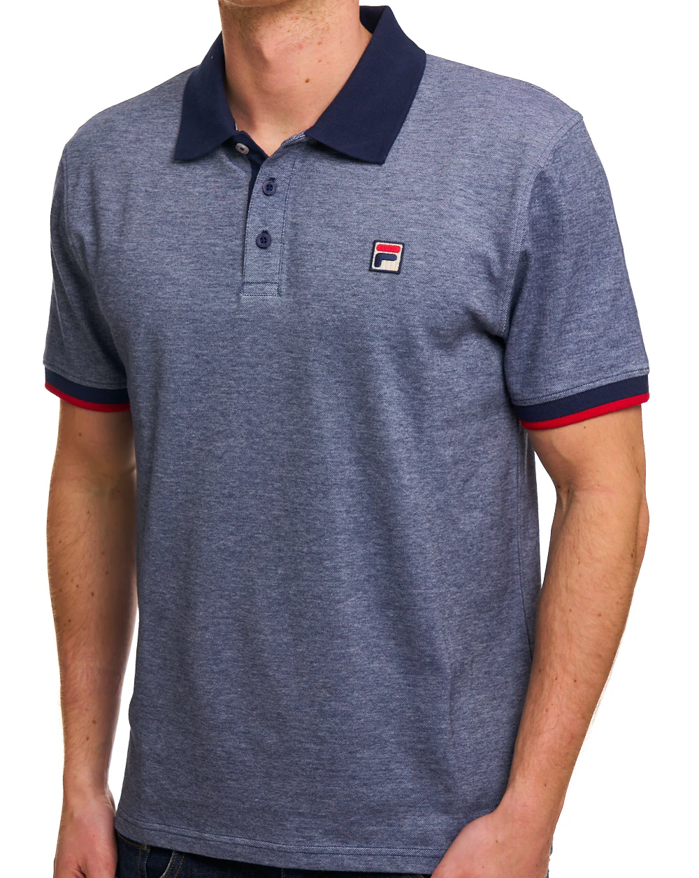 Fila Vintage Dennis Polo Navy - Image 4