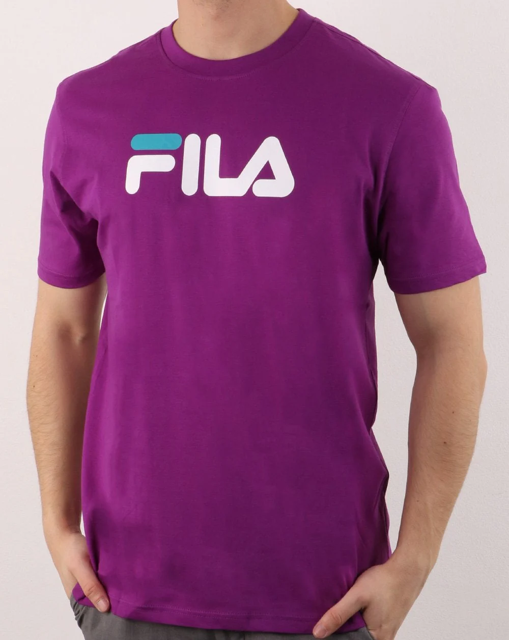 Fila Vintage Eagle T Shirt Purple