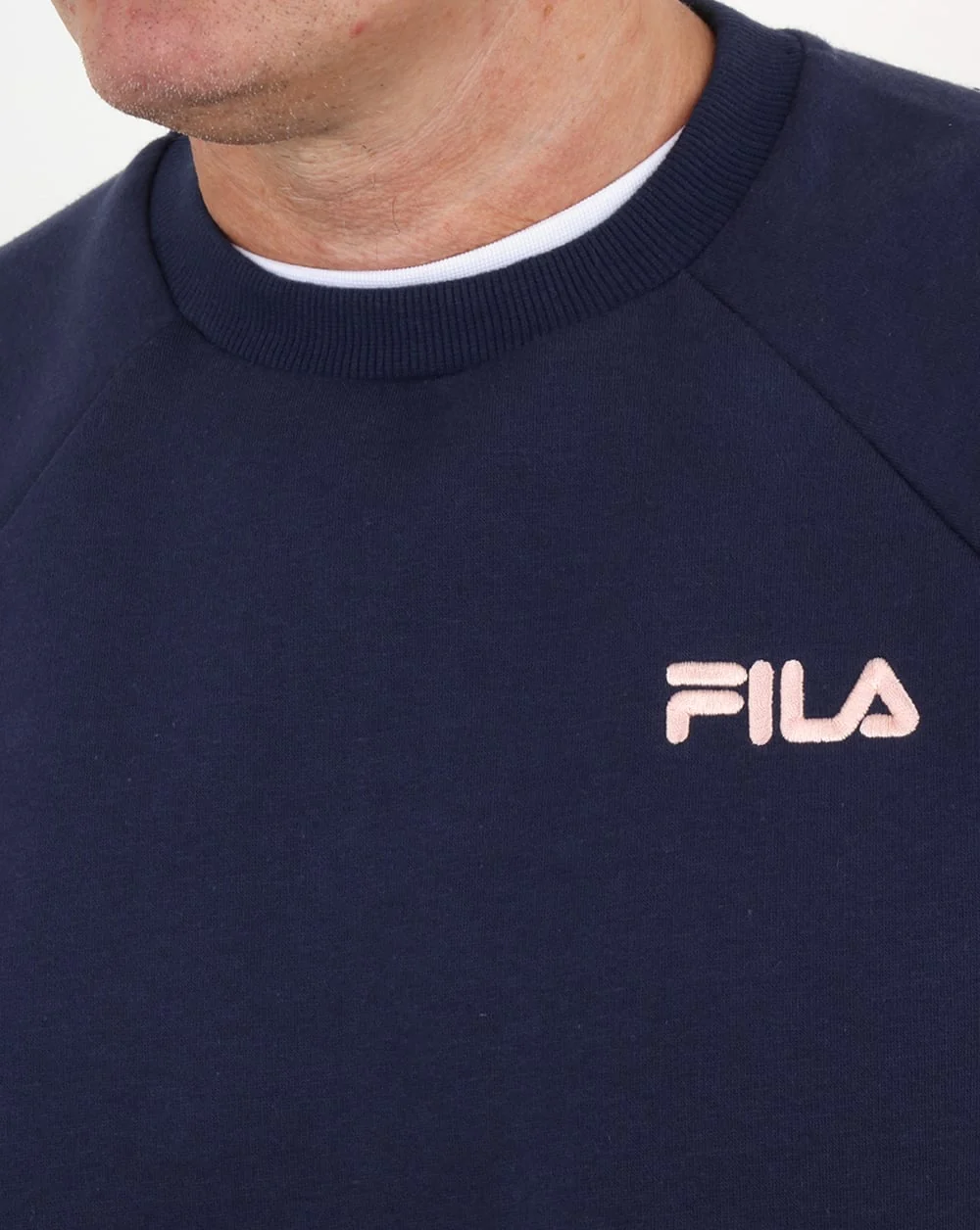 Fila Vintage Ethan Sweatshirt Navy - Image 2