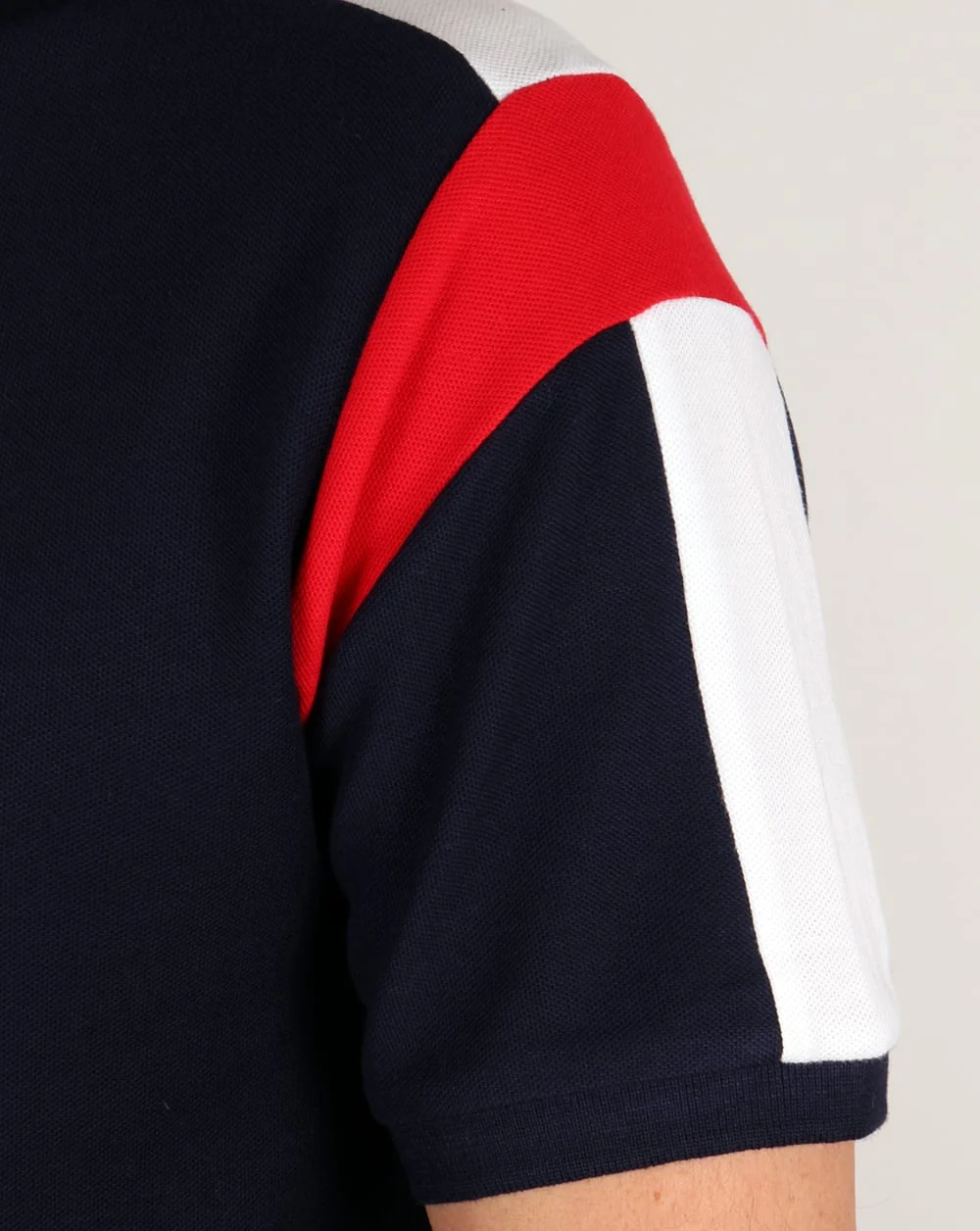 Fila Vintage Fabbiano Polo Shirt Navy - Image 3