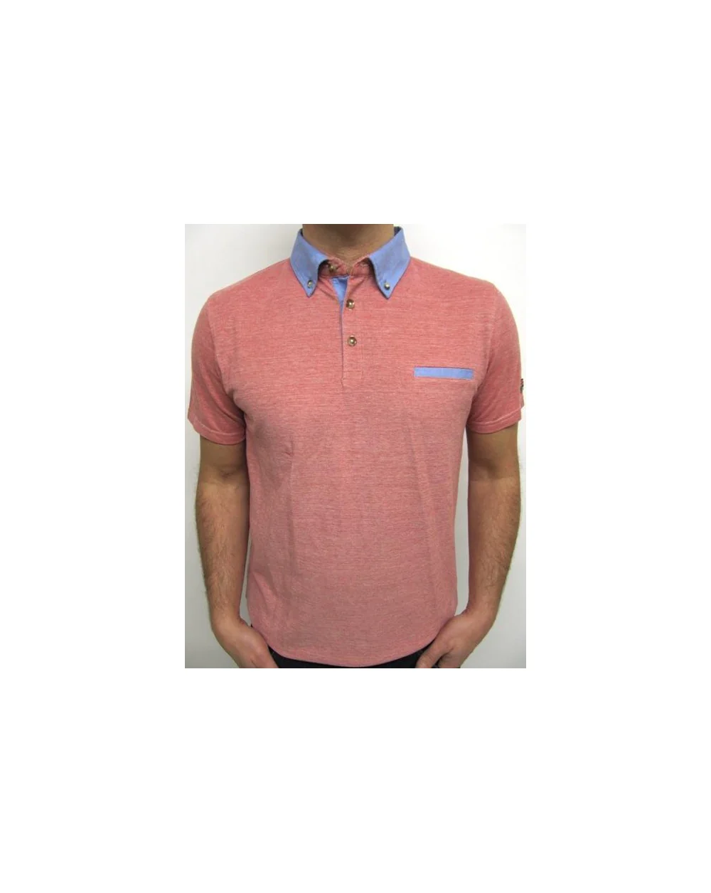 Fila Vintage Fleetwood Polo Shirt Red