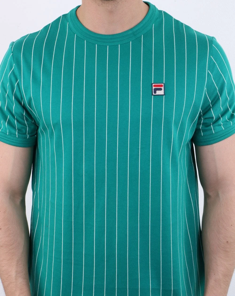 Fila Vintage Guilo T Shirt Green - Image 4