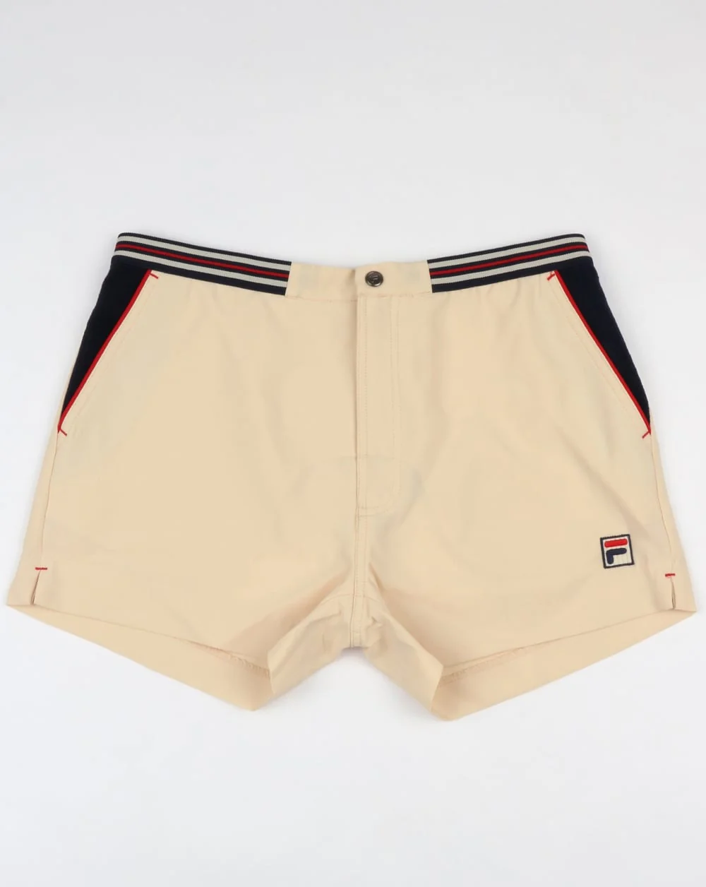 Fila Vintage High Tide 4 Shorts Off White/Navy