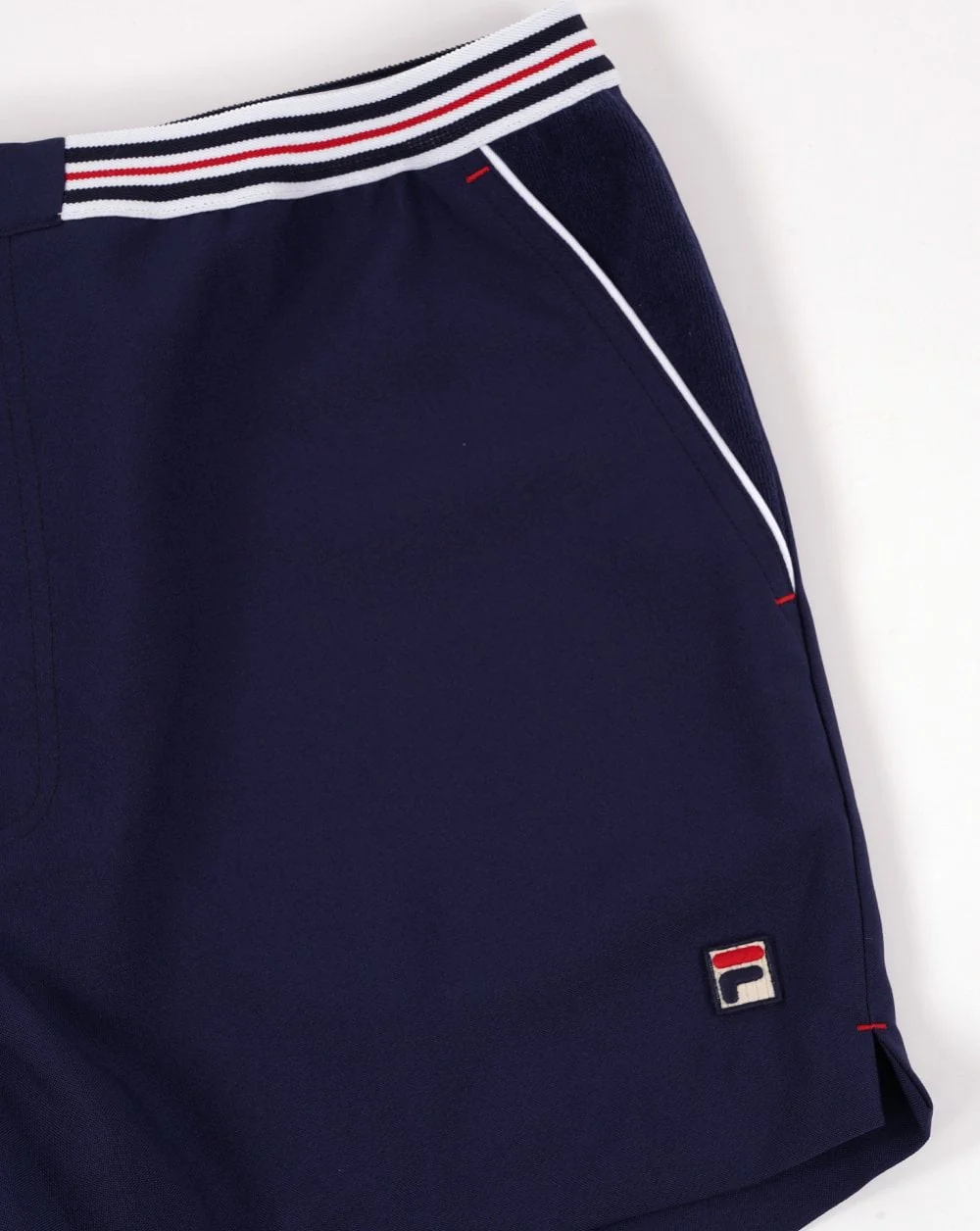 Fila Vintage High Tide Shorts Navy - Image 3