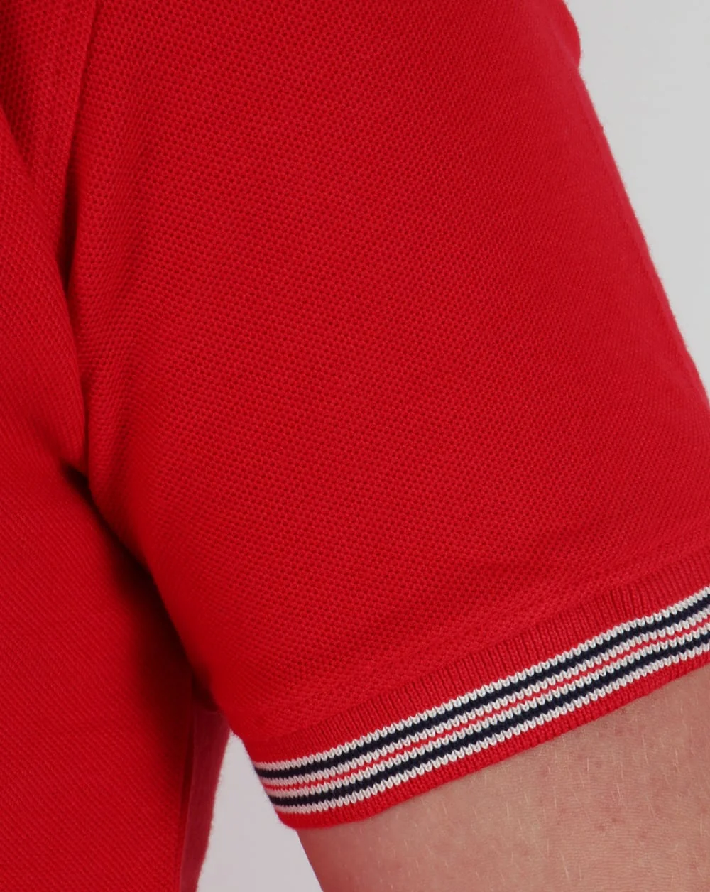 Fila Vintage Matcho 3 Polo Shirt Red - Image 3