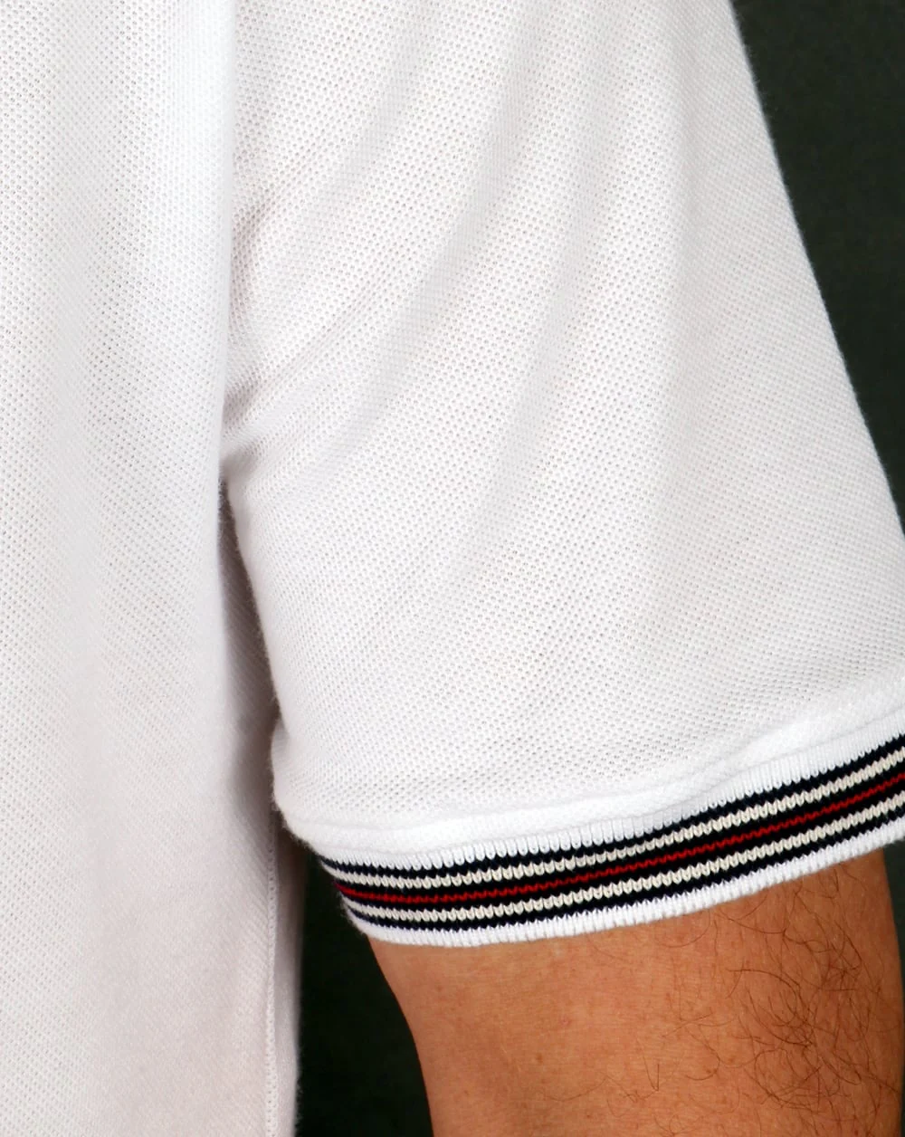 Fila Vintage Matcho 4 Polo Shirt White - Image 3