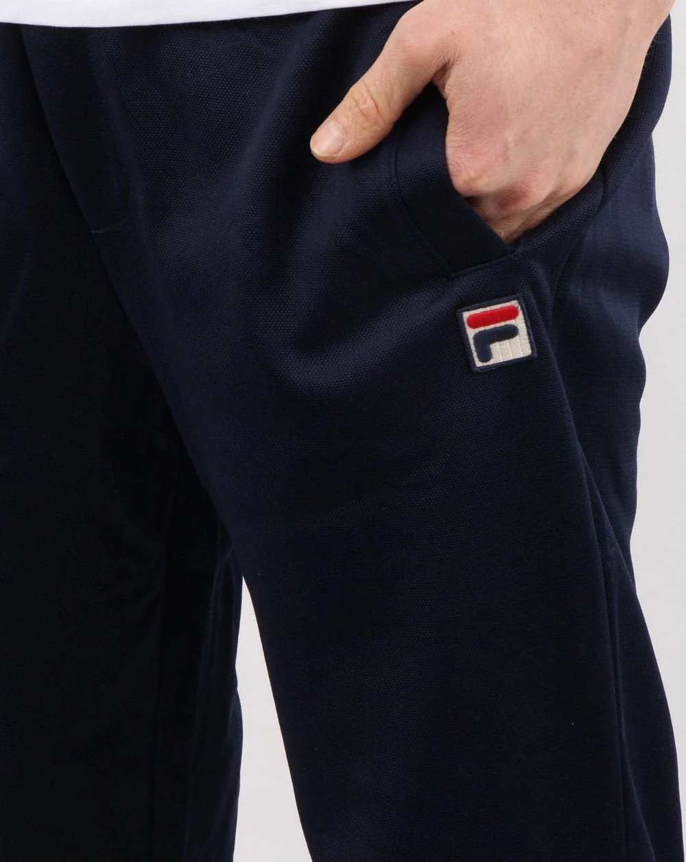 Fila Vintage Nikko Cuffed Jog Pant Navy - Image 2