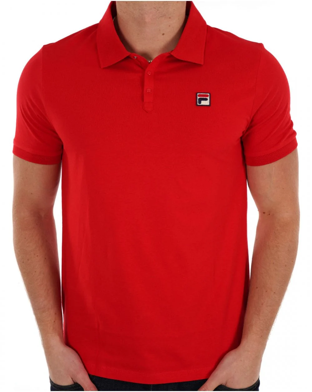 Fila Vintage Panatta Polo Shirt Red - Image 3