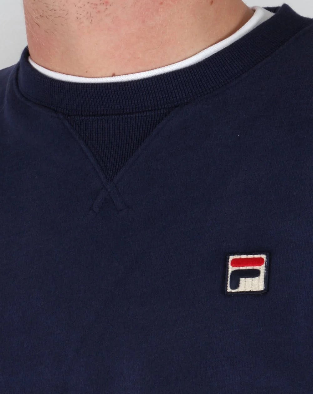 Fila Vintage Premium Navy Sweatshirt - Image 2