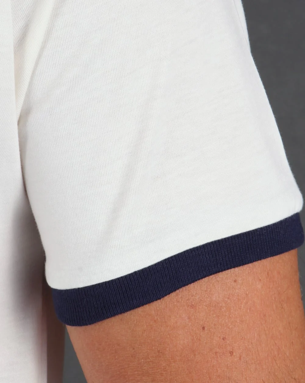 Fila Vintage Ringer T-shirt Gardenia - Image 3