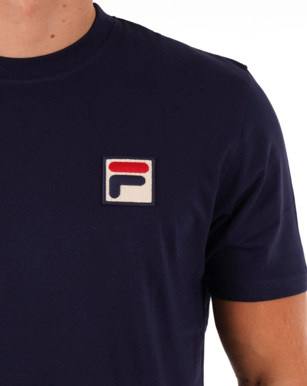 Fila Vintage Rogan T Shirt Navy - Image 2