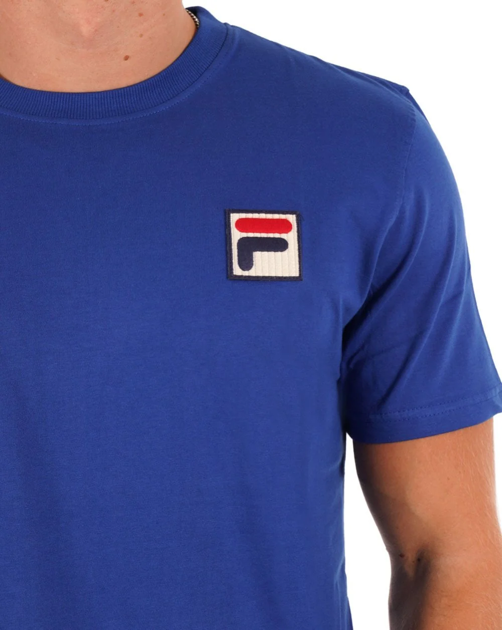 Fila Vintage Rogan T Shirt Royal Blue - Image 2