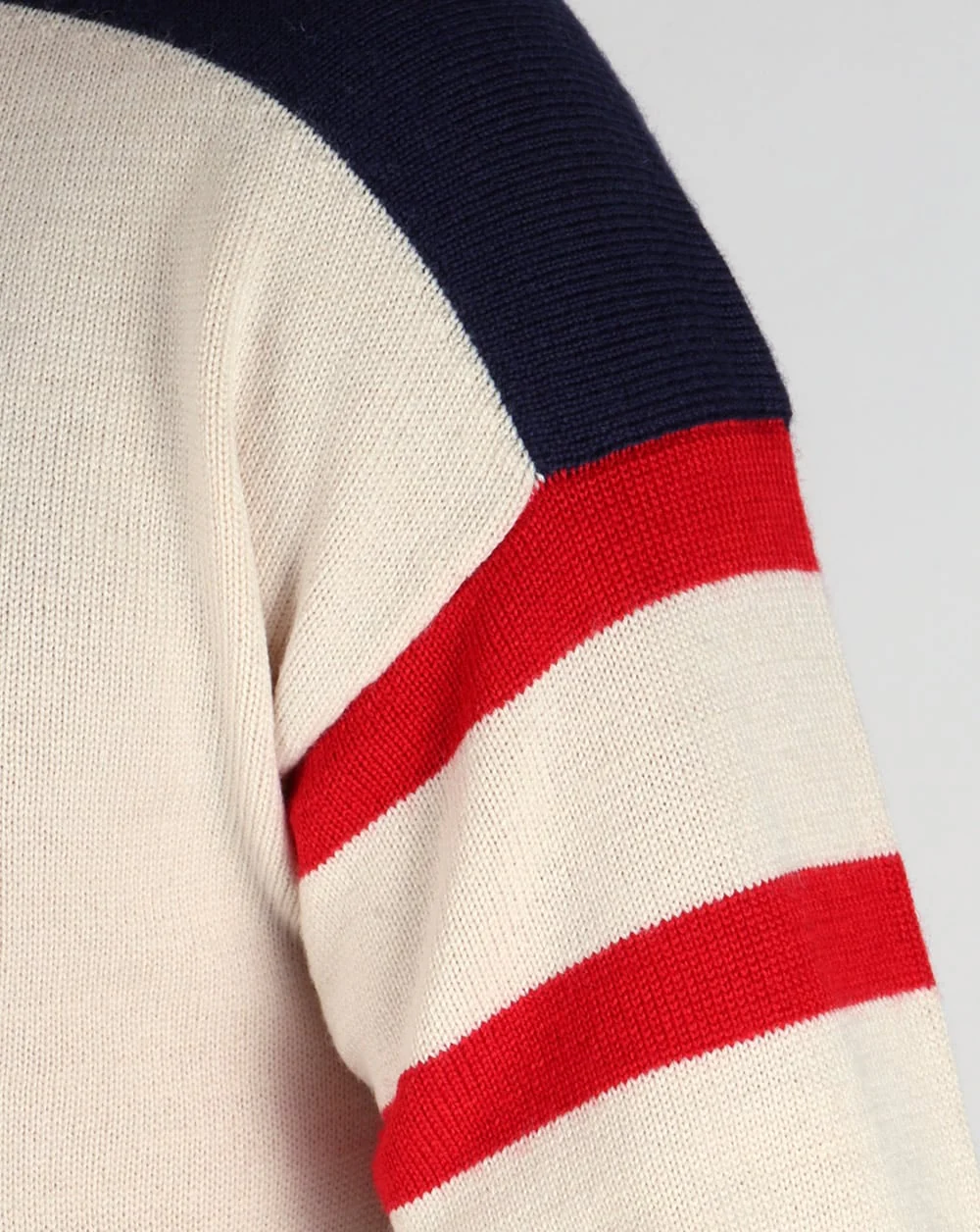 Fila Vintage Ski Knit Jumper Gardenia - Image 3
