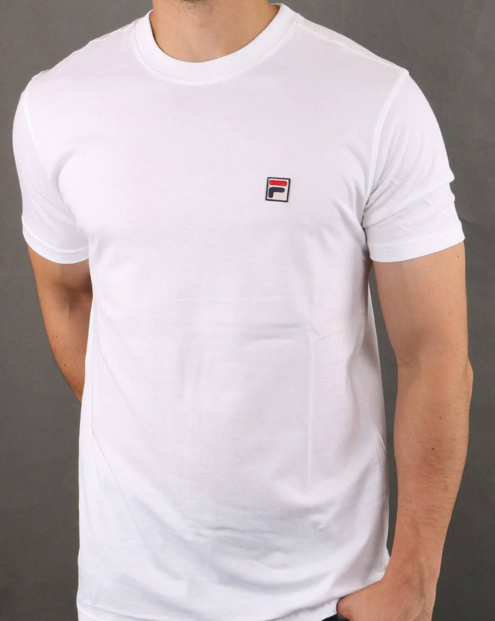 Fila Vintage T Shirt White - Image 2