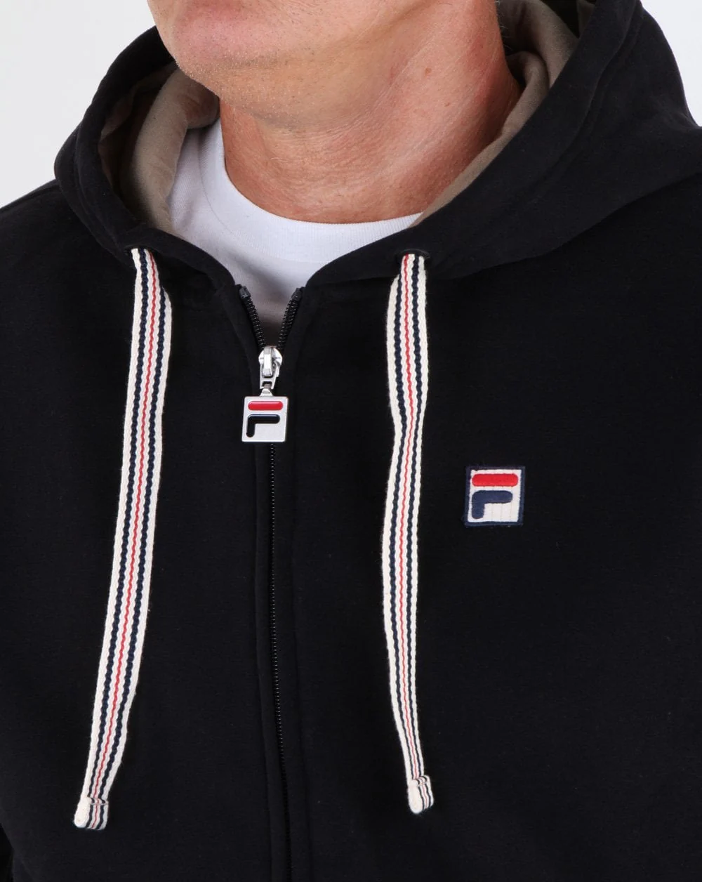 Fila Vintage Tenconi Hoody Black - Image 2