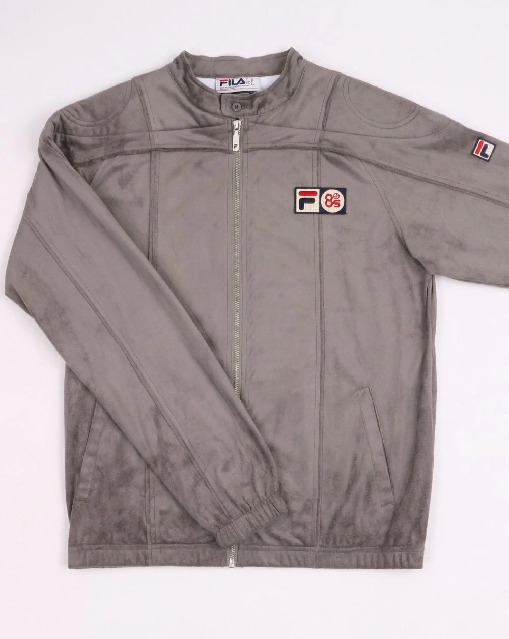 Fila Vintage Terrinda Mk3 Pro Badge Track Top Grey